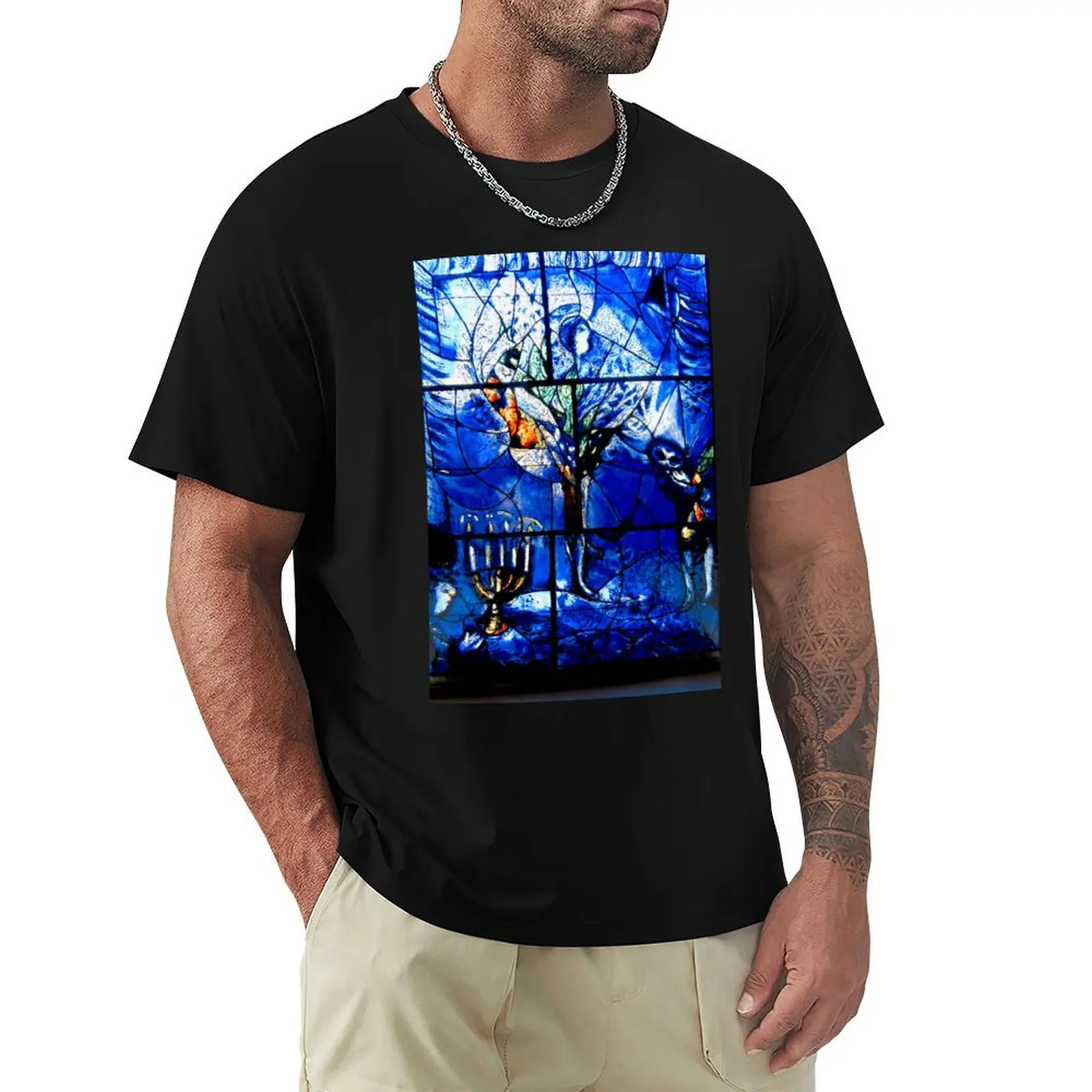 Marc Chagall glass panel T-Shirt Lightweight Running T-Shirt
