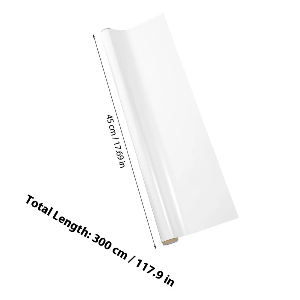 1 ensemble de feuilles effaçables à sec, papier peint épais et amovible pour tableau blanc pour enfants