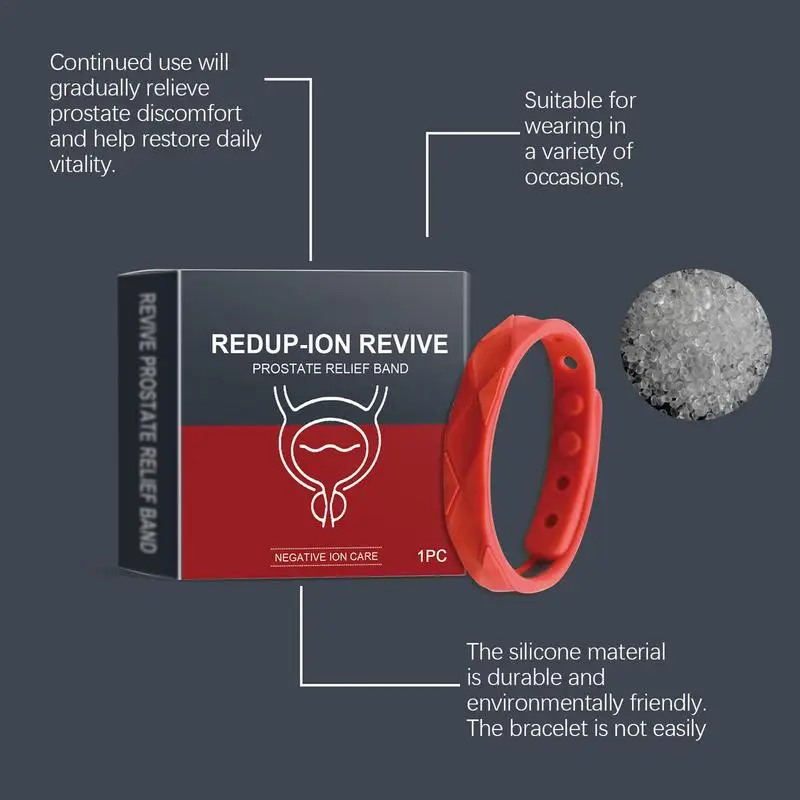 Prostate Wristband Magnetic Prostate Bracelets Prostapower Magnetic Band Men\'s Fashion Bracelets Portable Comfortable Wrist Band