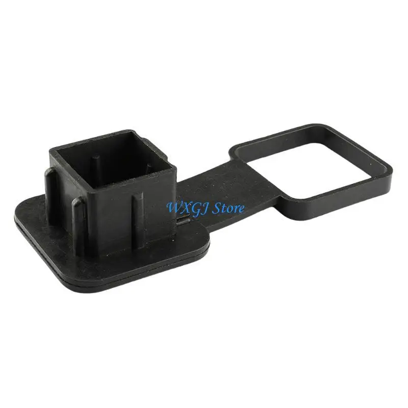 

37JE Stable Hitch Cover Rubber Trailer Hitch Tube Cover Simple Trailer Hitch Caps