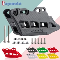 Protector de guía de cadena para motocicleta, Protector para Honda Yamaha Kawasaki Suzuki CRF YZ WR KX 250R 250X 250F 450R 450F 250RX 450RX RMZ