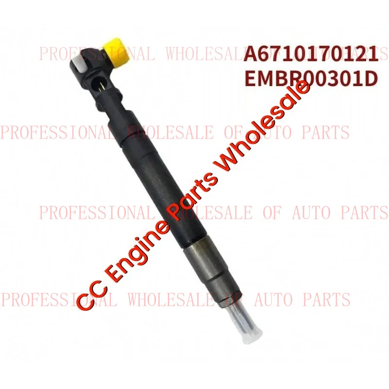 V+ Diesel Fuel Injector EMBR00301D A6710170121 For Ssangyong Actyon/Korando 2.0 Xdi