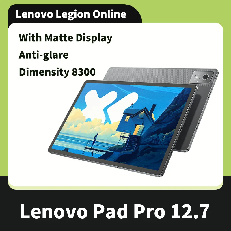 Матовый дисплей Lenovo Xiaoxin Pad Pro 2025 12,7 дюймов Матовый удобный визуальный экран Защита глаз Размер 8300 Android Планшет