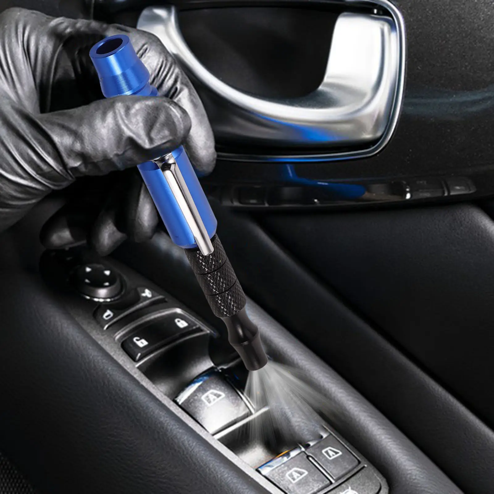 

Pocket Mini Aluminum Alloy Car Polishing Pen Adjustable High Pressure Air Blower Dust Cleaner for Automotive Garage Workshop