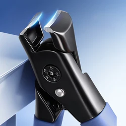 Fingernail and Toenail Clipper Cutters, Toenail Clippers for Thick Toenails,Ultra Sharp Sturdy Nail Clippers for Men (Blue)