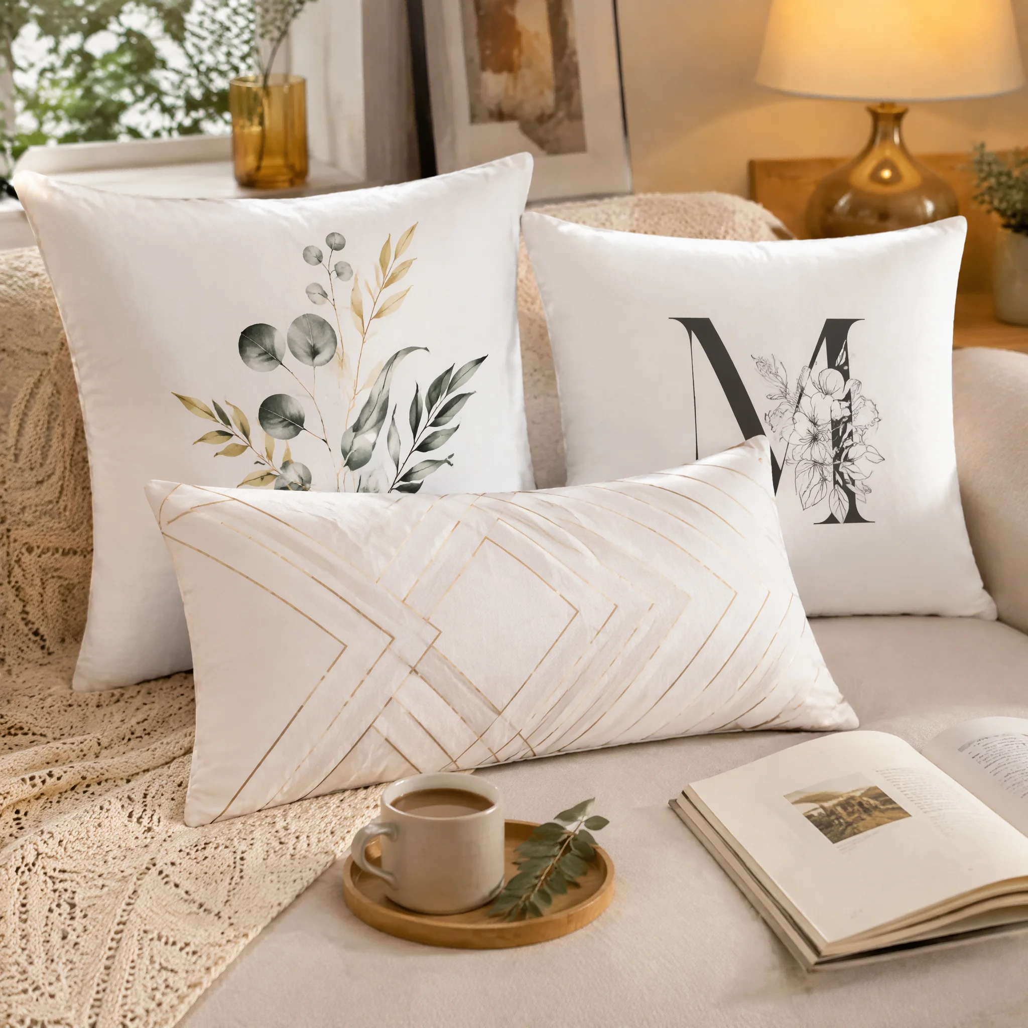 Custom Personalized Pillow Cover Custom Photo Name Text Design Cushion Cover Home Decor Gift Pillowcase