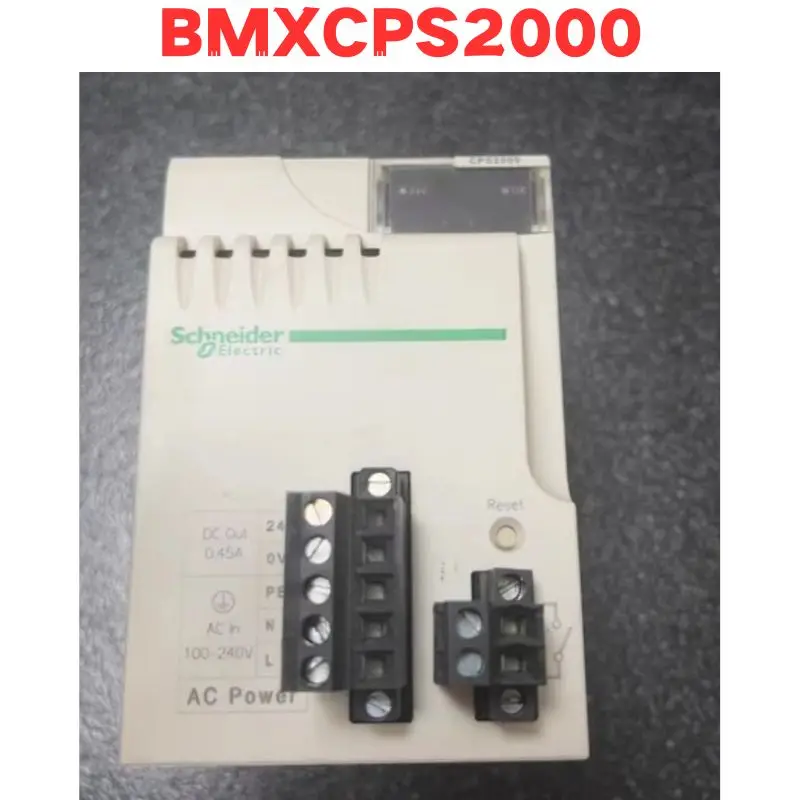 

Second-hand BMXCPS2000 Power Module Tested OK