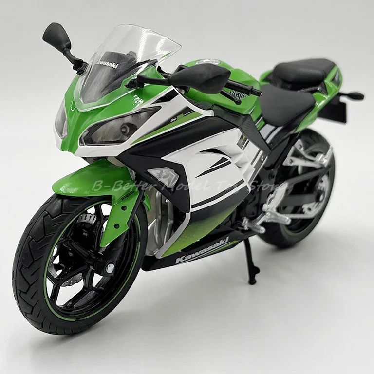 1:12 Diecast Motorcycle Model Toy Automaxx Kawasaki Ninja Collector Edition