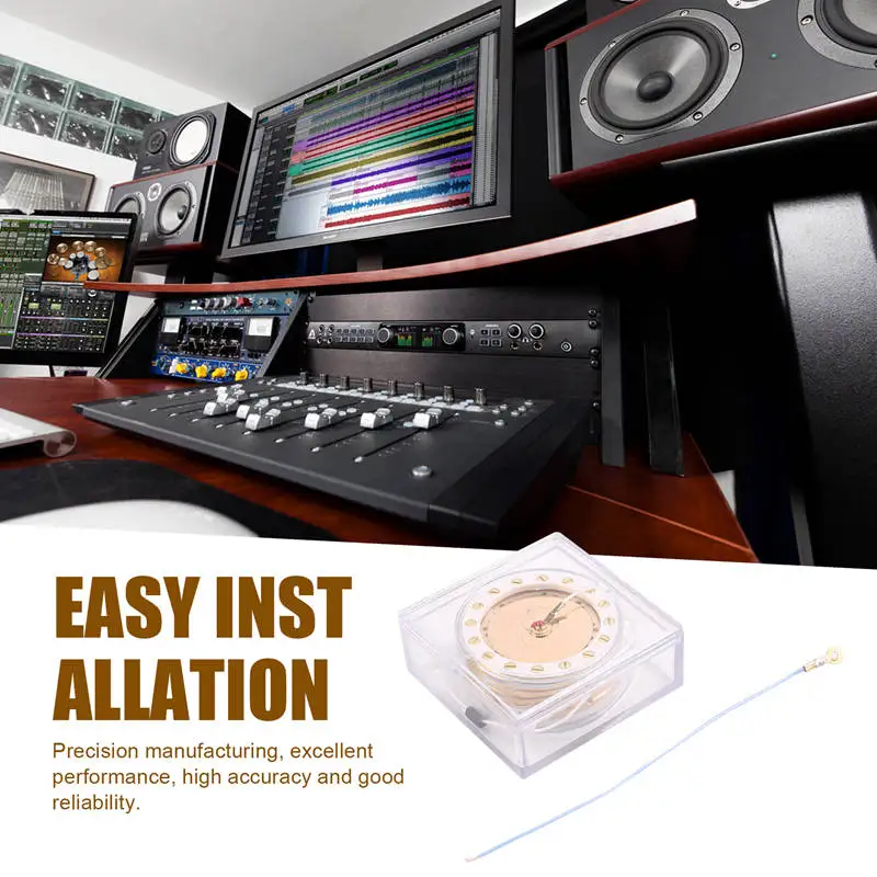 ไดอะแฟรมขนาดใหญ่ 34 มม. คอนเดนเซอร์ไมค์แคปซูลแกนไมโครโฟนแคปซูลสําหรับการบันทึกการเชี่ยวชาญ