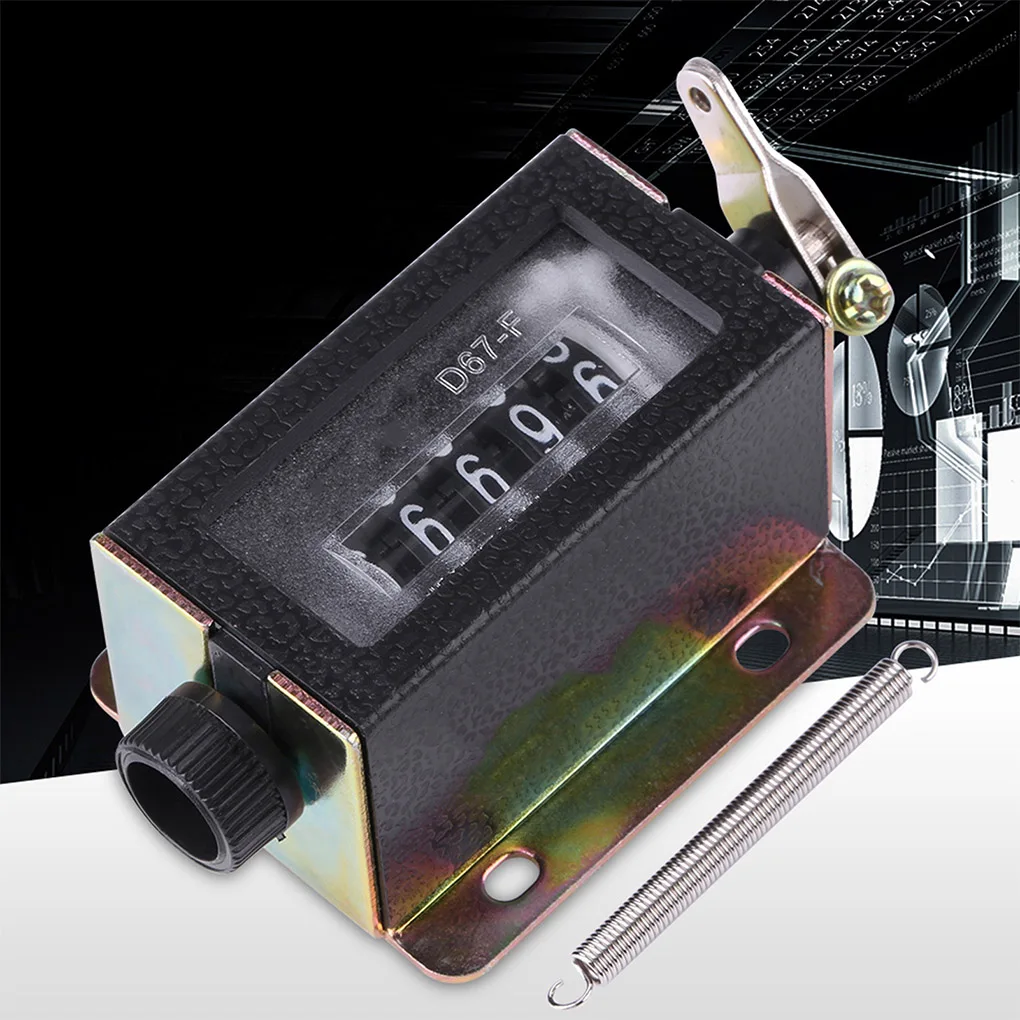 

D67-f счетчики с 5 цифрами, счетчик с тактом, точное ручное износостойкое счетное устройство для простой в использовании текстиля