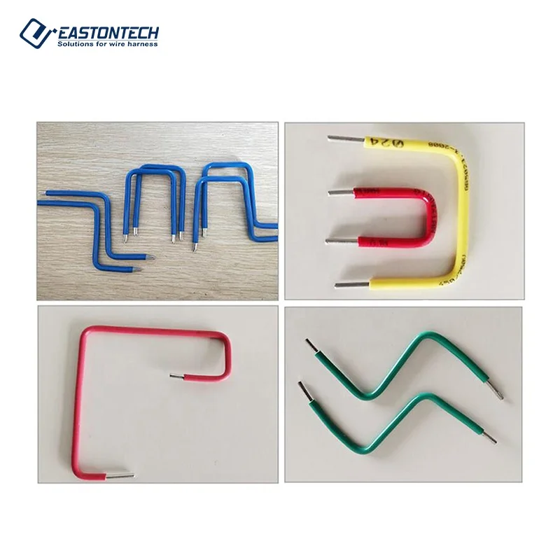 EW-3075 Fully Automatic 1-25mm2 Cable Wire Bending Machine Wire Stripping And Bending Machine