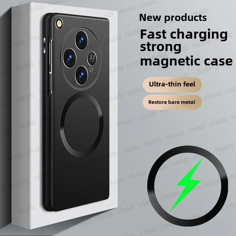 Slim Bezels For Magsafe Magnetic Phone Case for OPPO Find N3 N2 OnePlus Open thin Hard Camera Protect Cover