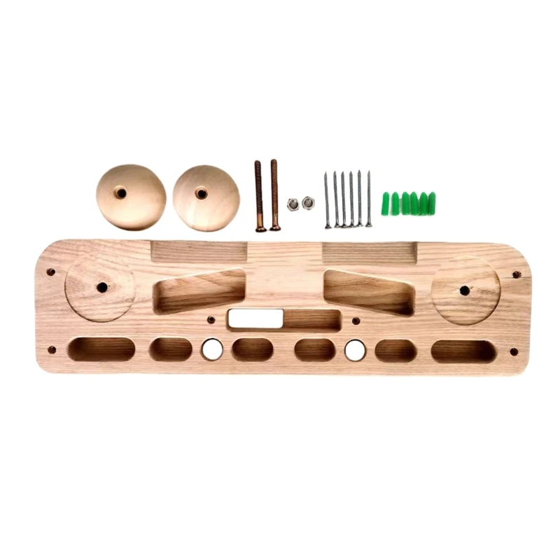 

Hangs Board Wrist and Forearm Strengthener Indoor Rock Climbing Fingerboard Hand Strengthener Equipment Easy to Use