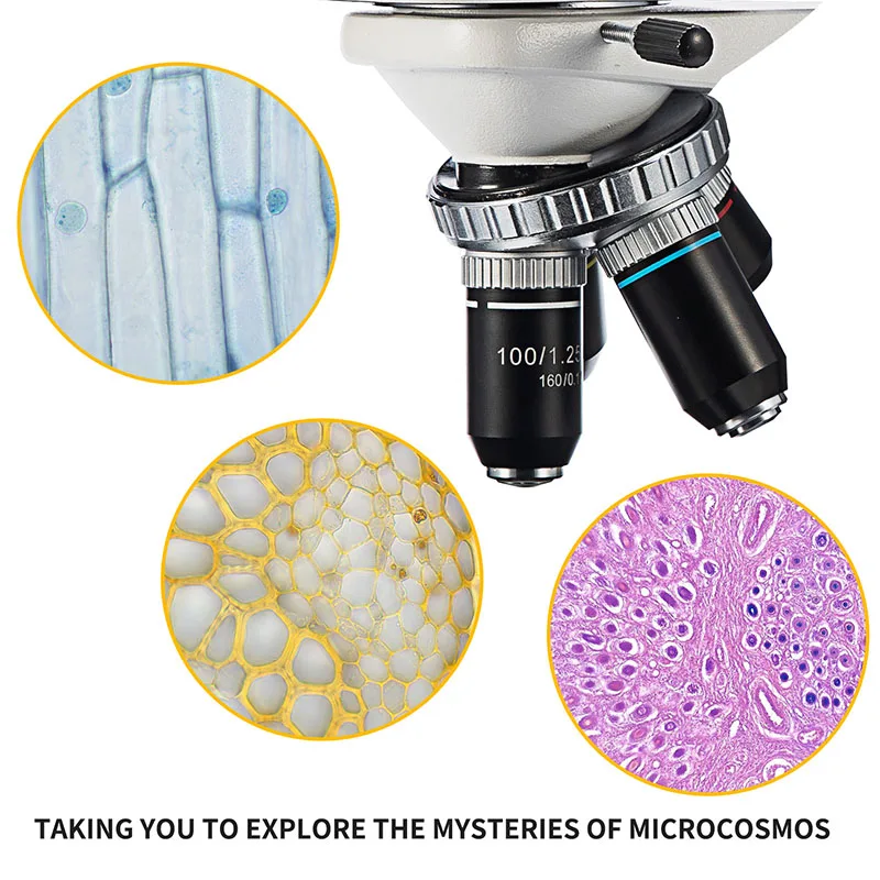 SWIFT-SW350B New Design Smartphone Microscpio Binocular Biological Microscope Compound Profesional Blood Microscope 2500X