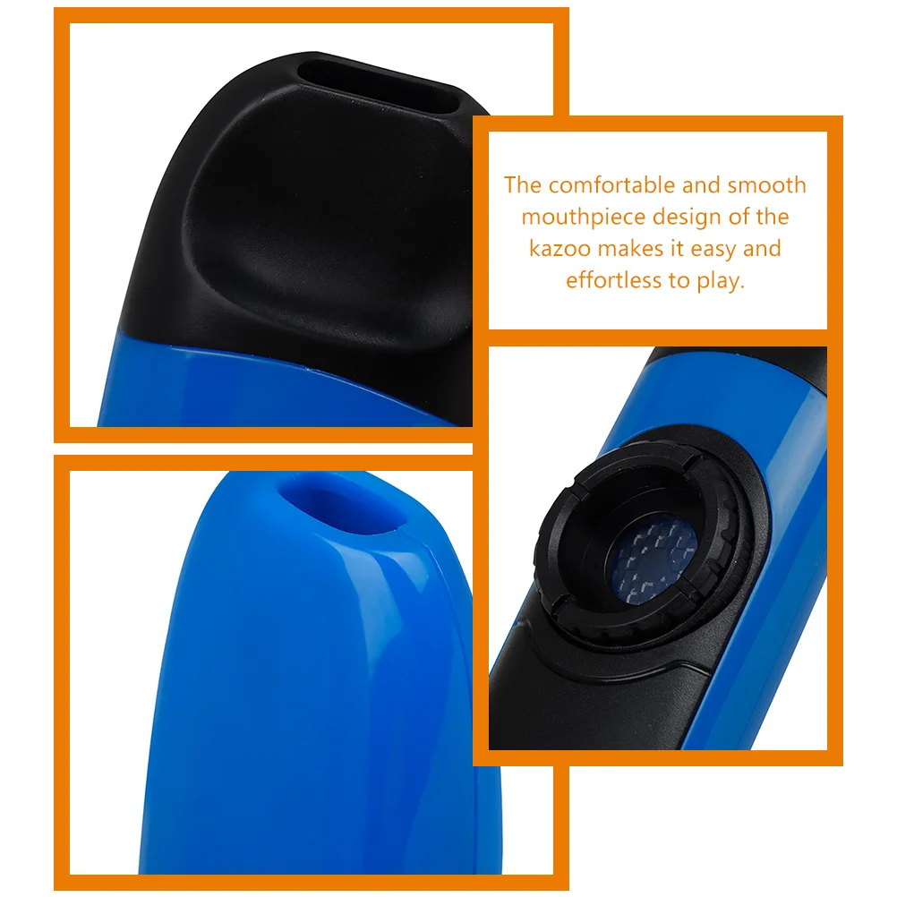 

Kazoo Electric Musical Instruments Electronic for Adults Blue Professional Kazoos Child