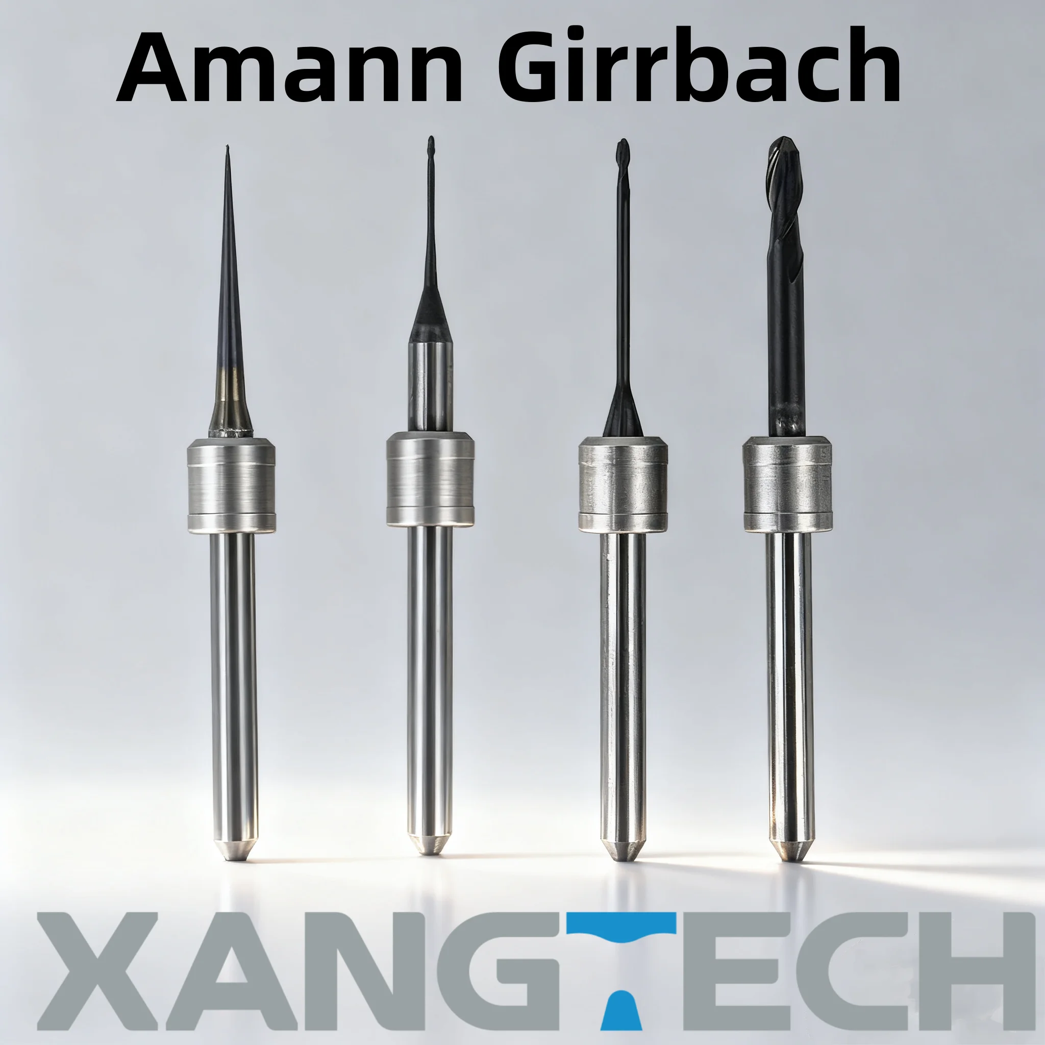 

XANGTECH Amann Girrbach D3 Milling Burs for Zirconia PMMA Dental Lab Grinding Drill Dental Material CAD CAM Dental Drilling Tool