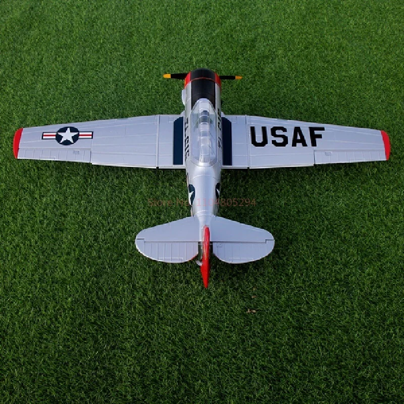 Dynam At6 Texan With A Wingspan Of 1.4 Meters Looks Like A Real World War Ii Model Fixed Wing Airplane Model Casual Toy Gift
