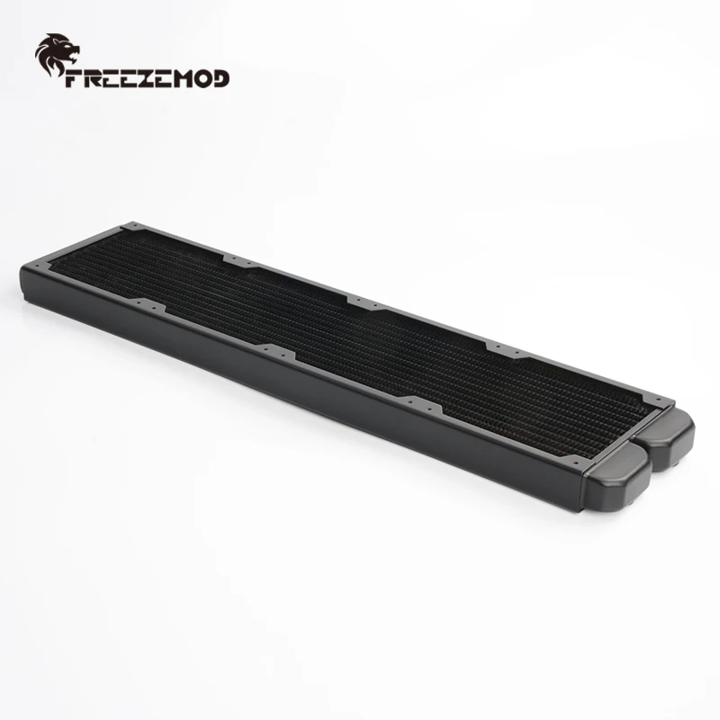 FREEZEMOD G1/4 29mm Thick Copper Radiator 120/240/360/480mm Thin PC Water Cooling Row Heat Sink Cooler Support 120mm Fan Cooling