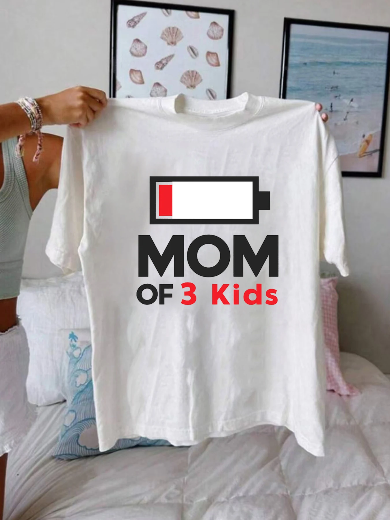 

【WZM1021266】Creative printing plus size women's T-shirt summer casual street fashion women's Joker short sleeve T-shirt