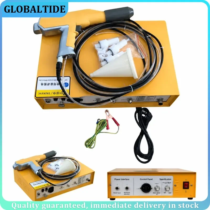 220V Digital Electrostatic Powder Coating Machine Manual Spray Gun Industrial Paint Sprayer Equipment