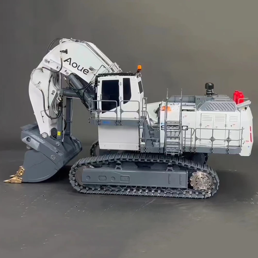 Liebherr AOUE 9150 1/14 RC przednia i tylna łyżka koparka hydrauliczna Metal Heavy Mining Model koparki dorosły zdalnie sterowany samochód zabawka