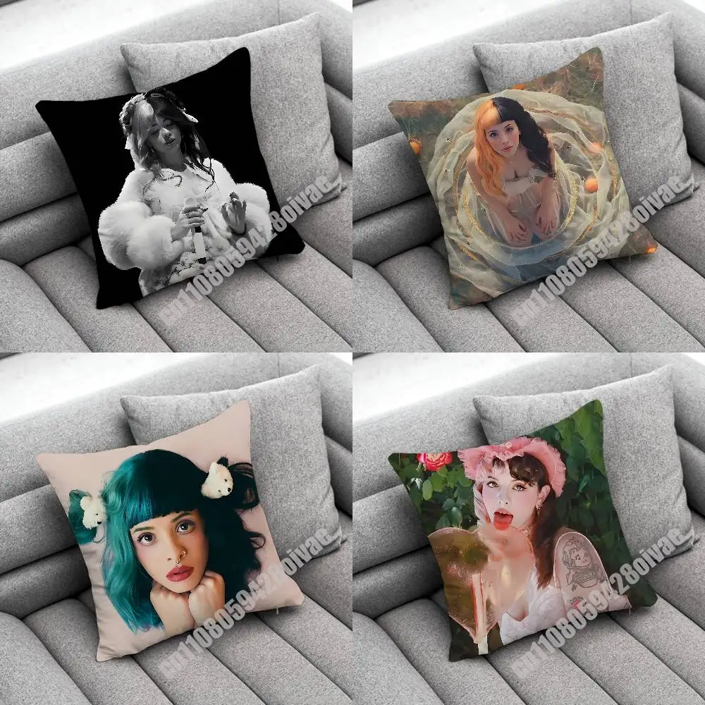 

Singer M-Melanie Martinez Throw Pillow Case For Decoration 45cm 45x45cm Square Chair Pillowcase Case