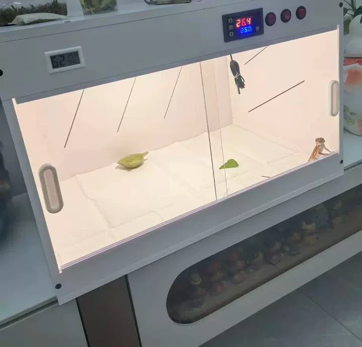 Intelligent Constant Temperature PVC Pet Incubator, Waterproof Small Safe Breeding Box for Pet Hatching and Rearing