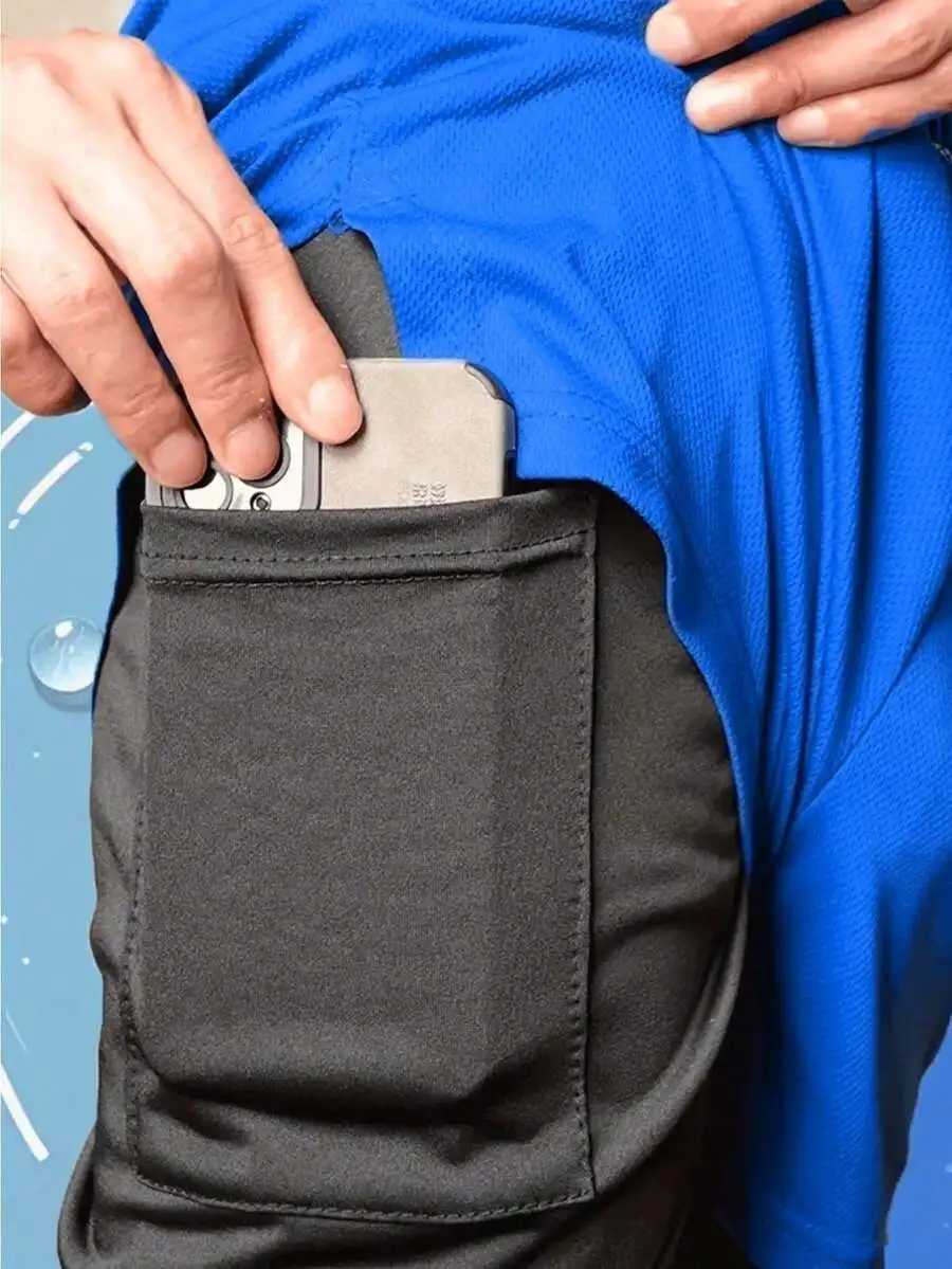 

Mens Sporty Breathable Shorts With Pocket For Pickleball And Daily Wear