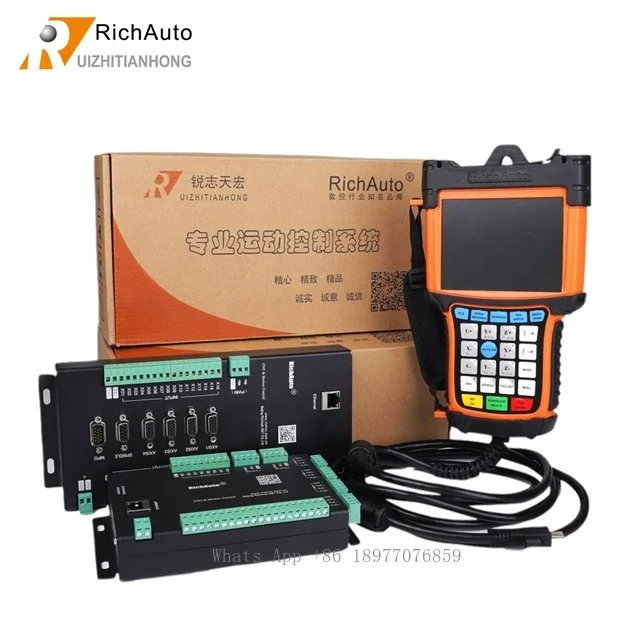 1325 3Axis Cnc Wood Router Control System Richauto CNC Controller For 3 Axis ATC Milling Machine Richauto B57 DSP Handle Control