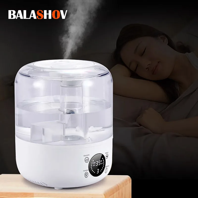 3L Air Humidifier Large Capacity Home Humidifier Plant Mist Aroma Diffuser with Remote Control Timer