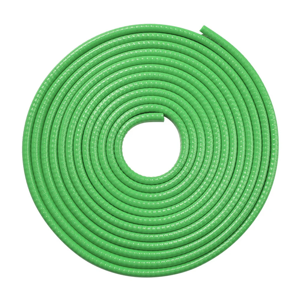 

Car Anti-scratch Strip Door Knob Knobs Rubber Seal Strips Bumper Protector Guard Green Iron Durable