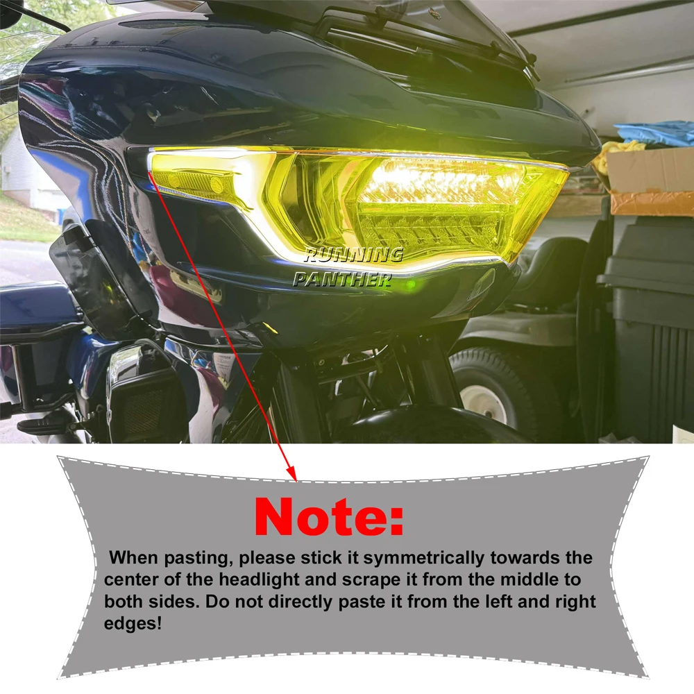 NEW Headlight Cover & Protector for Harley CVO Road Glide FLTRXSE & ST 2024 - Motorcycle Fairing Accessory