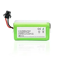 Batteria agli ioni di litio 14.4V 2600mAh per Conga Excellence 990 1090 Ecovacs Deebot N79S N79 DN622 Eufy Robovac 11 11S 12 35C X500