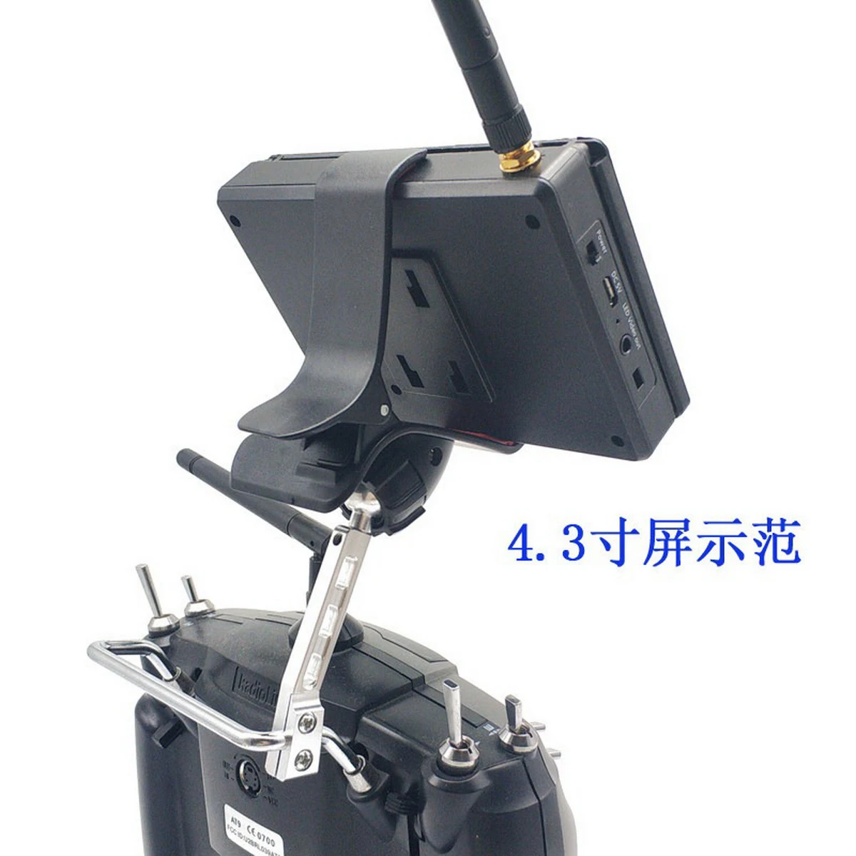 Aluminum Holder Fit Iphone Mobile Phone For DJI Phantom 2/3 P2, P3 Futaba JR Quadcopter RC FPV