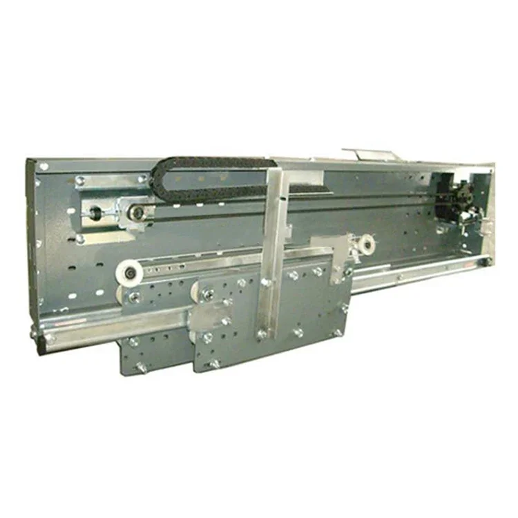 Complete Landing Door: NV31-002 Landing Door 1900MM 4 Panels Central Opening Lift Door Parts