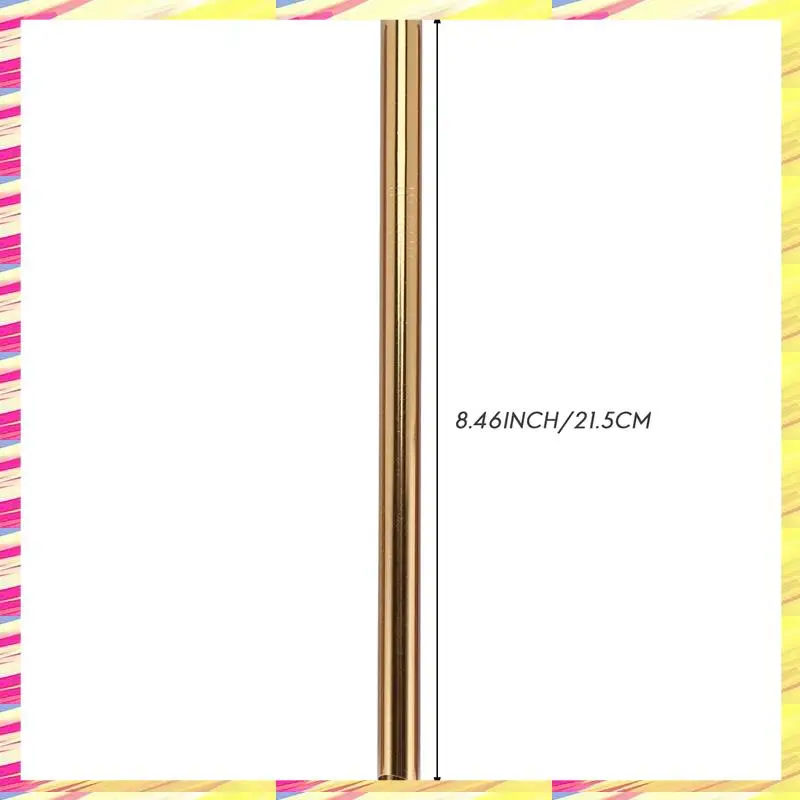 

ABJJ Reusable Drinking Straws-Wide Boba Straws Straws Smoothie Bubble Tea Milkshakes Straws With Cleaning Brush,Carry Bag