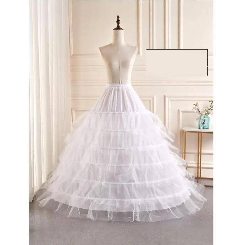 10 Styles Wedding Accessories Adjustable Bridal Wedding Petticoat Lining Ruffle Puffy Suit For Quinceanera Dress Plus Size