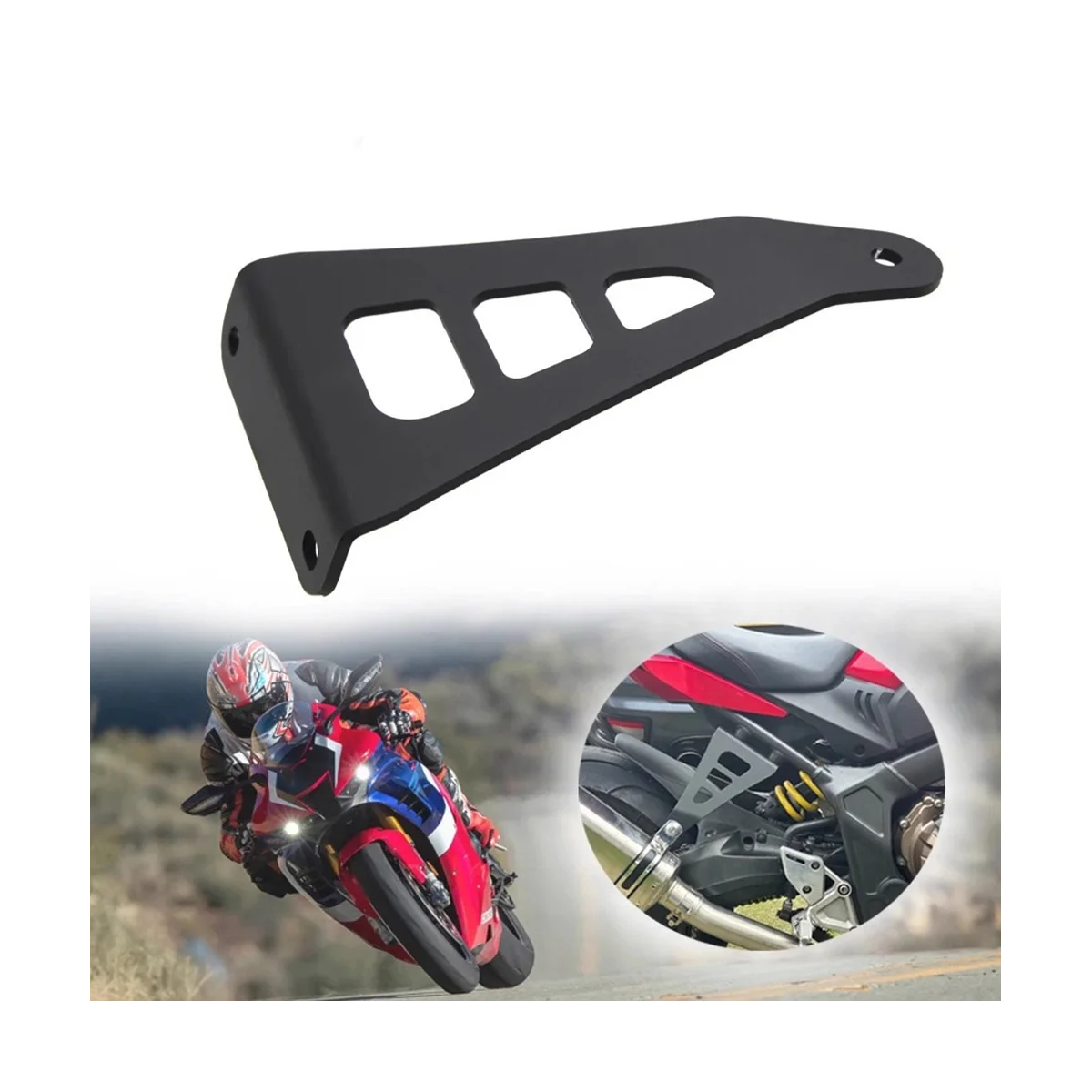 Motorcycle Exhaust Hanger Bracket for HONDA CBR1000RR-R SP Fireblade 2020 2021