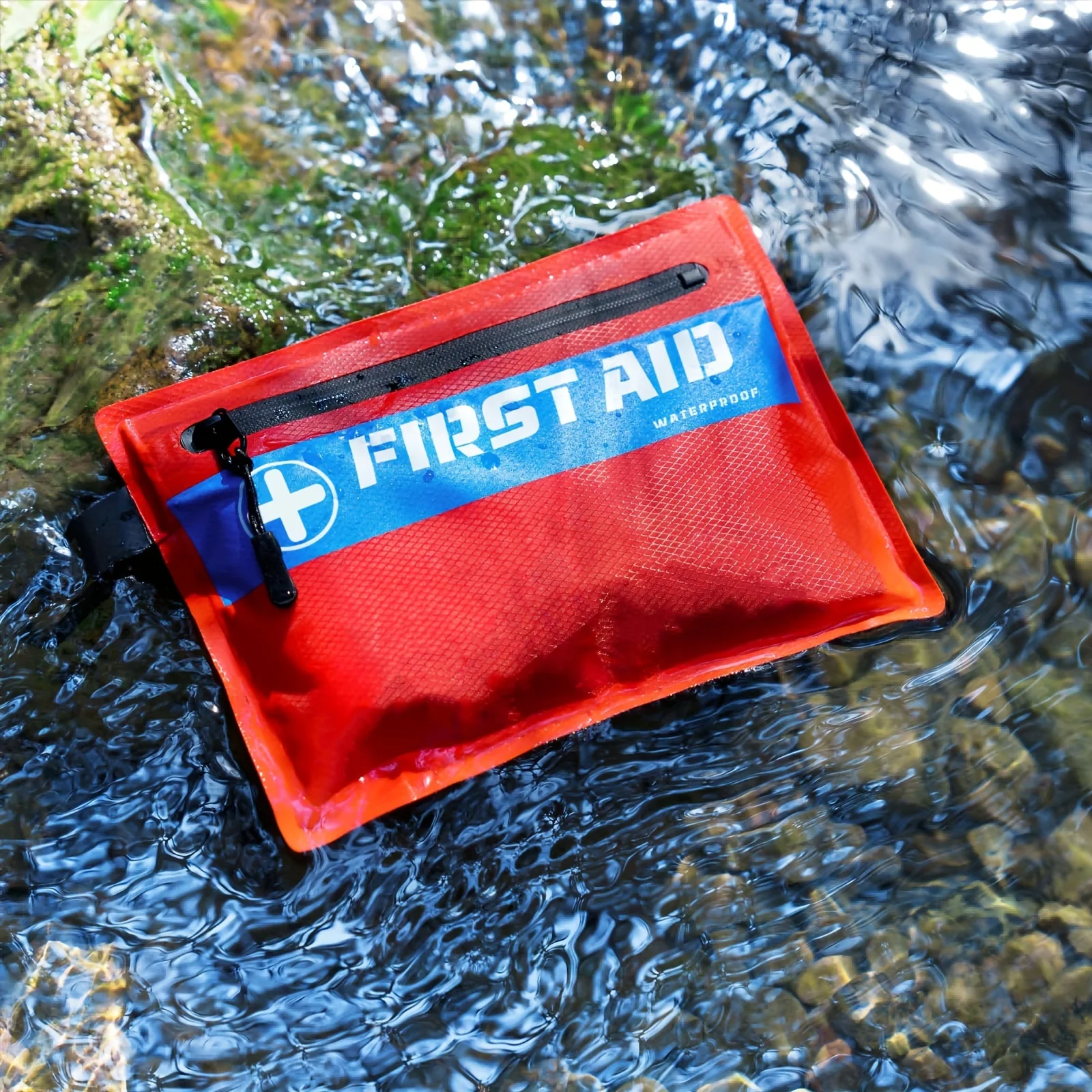 Small First Aid Kit Ultralight Waterproof Medical Kit for Hiking, Backpacking, Cycling, Travel, Vehicles