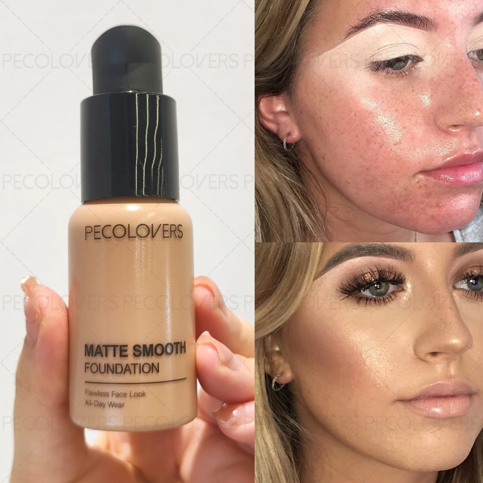 1PC Soft Full Coverage Foundation, Covers Dark Circles, Spots, Acne Marks, Tear Gap, Contouring Powder, Long-Lasting, Non- Cakey, No Makeup Removal, Body Concealer for All Skin