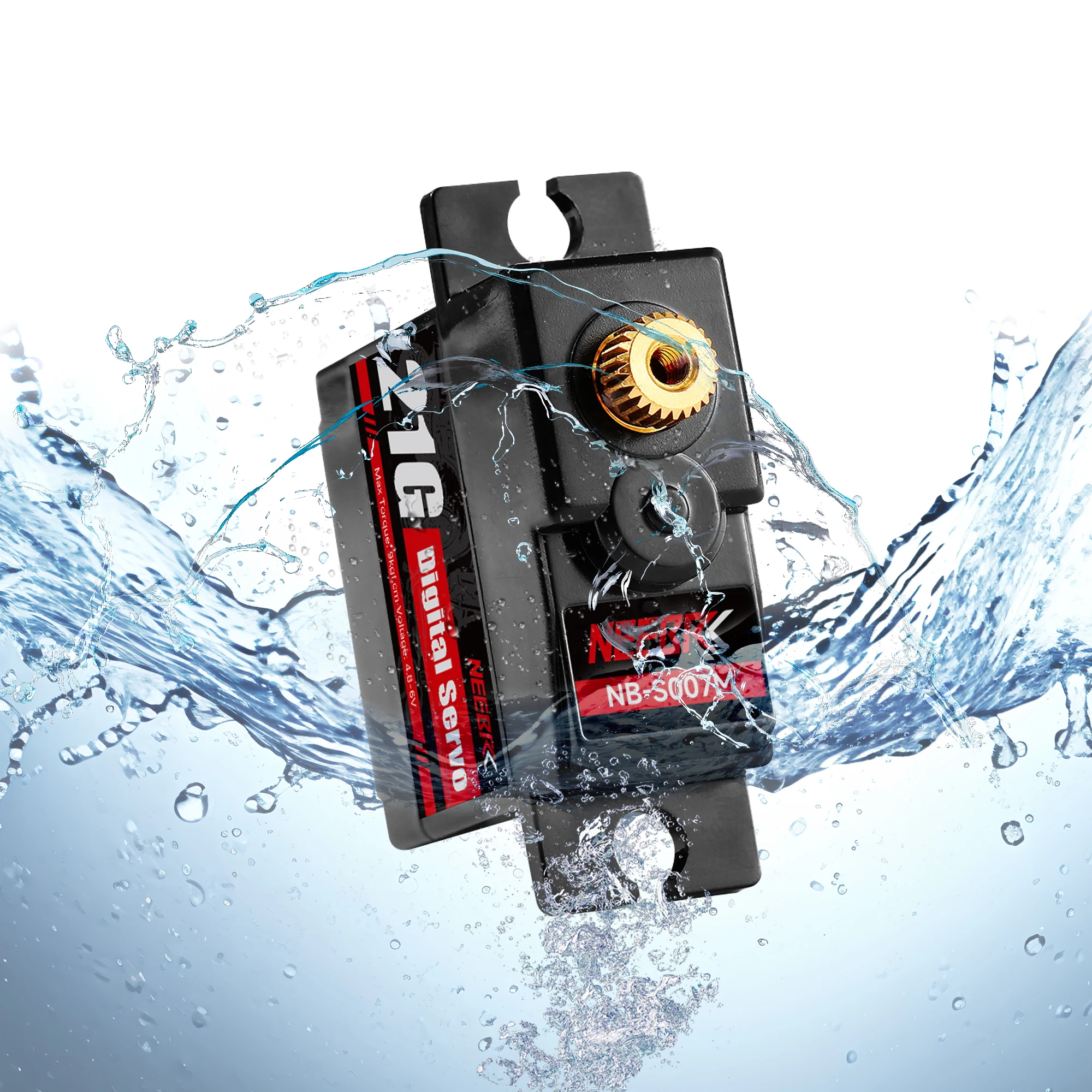 2322 RC Outrunner Crawler Bürstenloser Motor 45A ESC 7CH Sender Empfänger 21g Servo Upgrade Kit für MN82 MN99S MN168 MN78 Auto – Detail 9