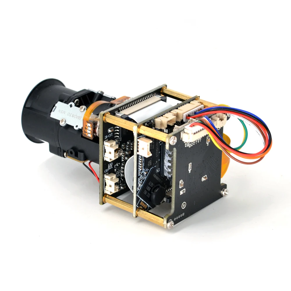 

1080P 2.0mp 30fps 1/2.8" IMX327 GK7205V300 Motion Detection H.264/H.265/Mjpeg CCTV 10X Optical IP Camera Module PCB Board