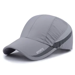 Czapka golfowa Mężczyźni Kobiety Outdoor Sport Baseball Mesh Hat Running Visor Szybkoschnąca czapka Czapka z daszkiem Cute Hat Czapki dla mężczyzn Bonnet