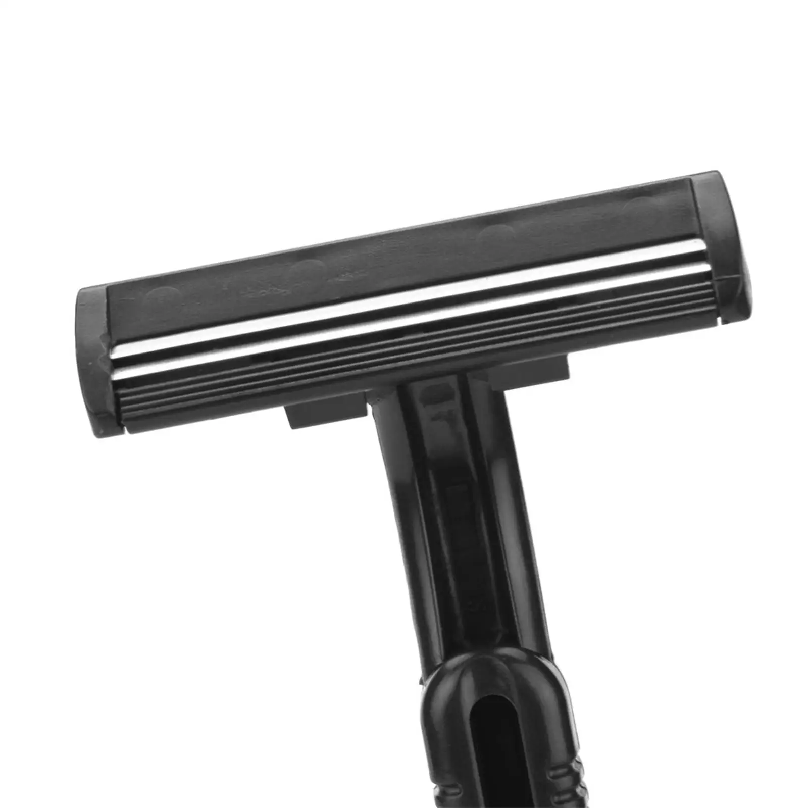 10Pcs Disposable Shaver Long Non Slip Handle Beard Shaver Shaving for Barber