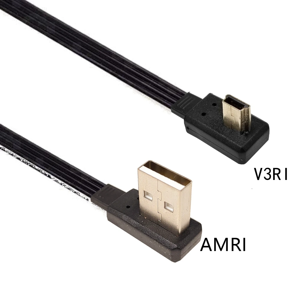 Lade Power Kabel für Dash Cam flat USB 2,0 zu Mini USB Auto Fahrzeug Power Ladegerät Adapter Kabel für GPS DVR rückspiegel Cam