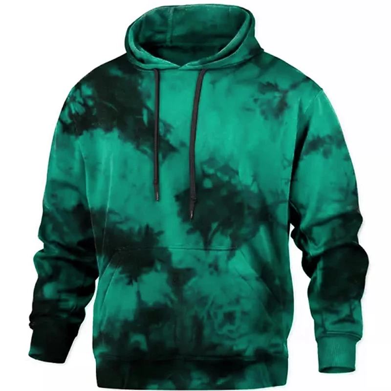 Vintage Tie-dye Graphics Hoodie Fashion Autumn Long Sleeve Simple Men Women 3D Printed New In Hoodies Casual Loose Sweatshirts