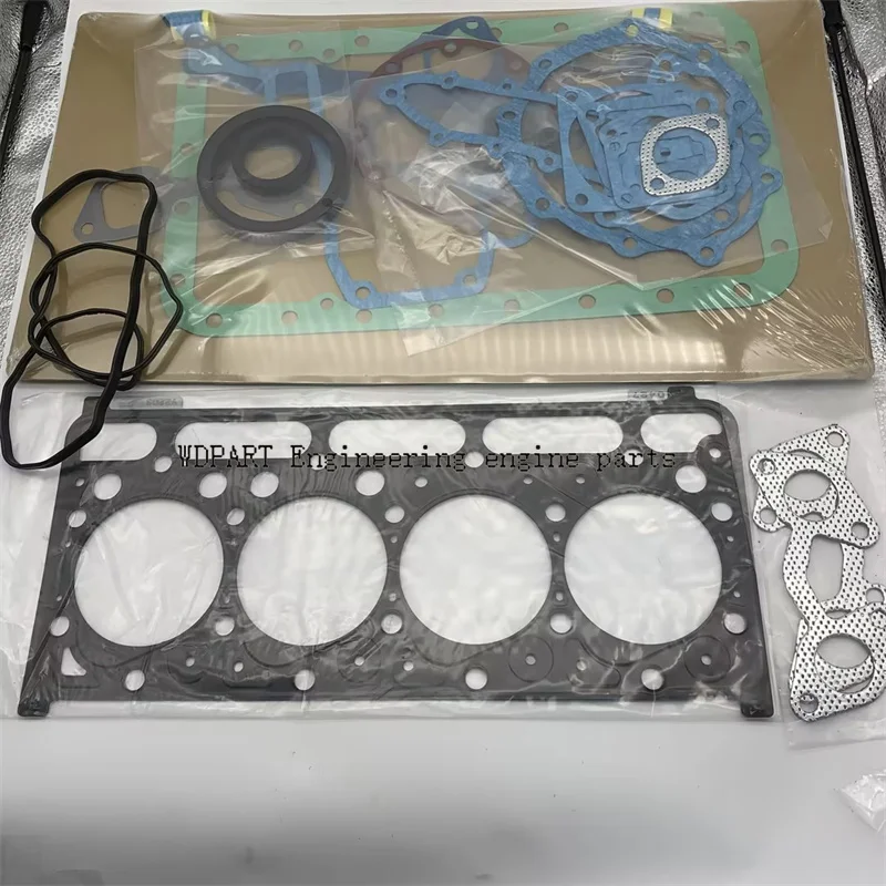 

07916-29505 07916-29515 For kubota diesel engine V2203 full gasket set with cylinder head gasket Bobcat S130 S150 S160 S175