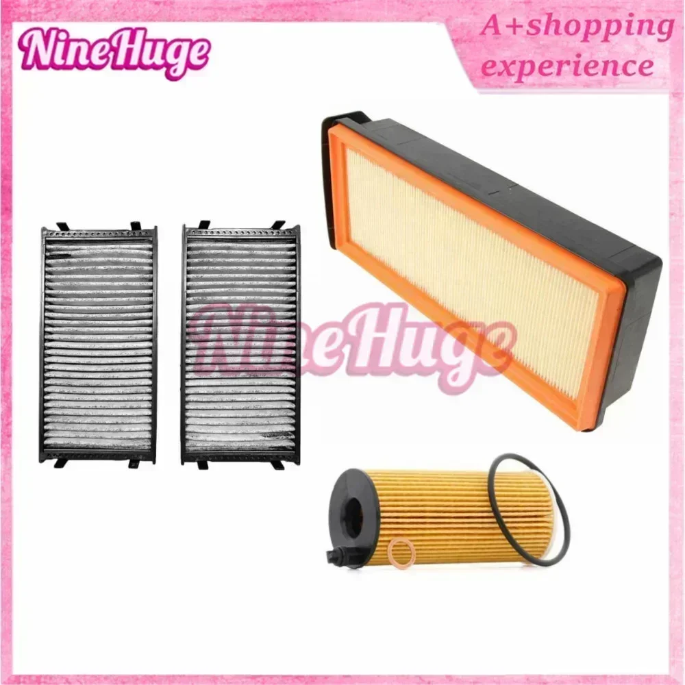 

3X 13718518111 64316945586 11428507683 Наборы масляных фильтров для воздушной кабины для BMW X5 xDrive30d F15 X5 xDrive35d F15 3.0TDI-Diesel 2013-