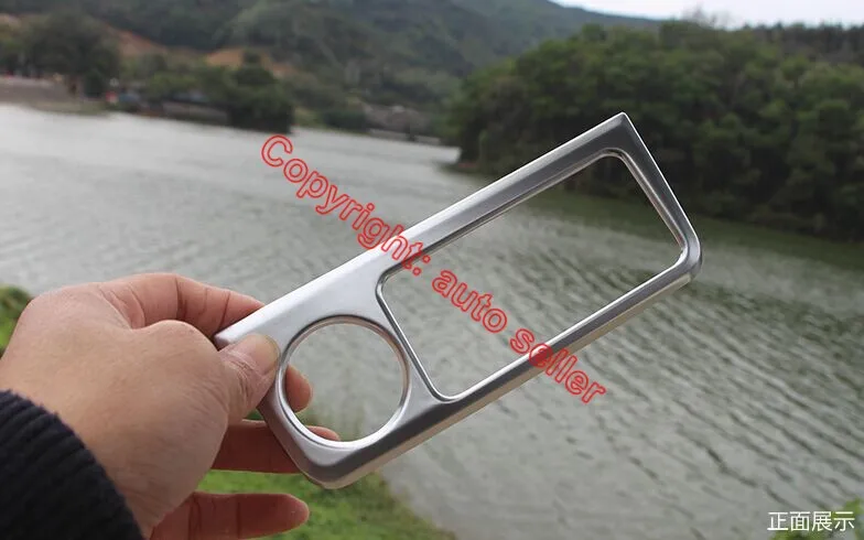 لمازدا CX-5 CX5 2015 2016 ABS لؤلؤة كروم الداخلية واجهة USB غطاء الكسوة اكسسوارات السيارات ملصقات W4