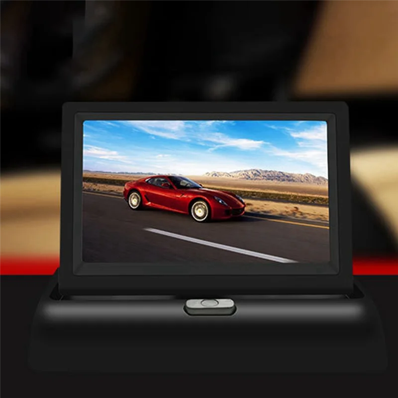 

4.3Inch Car Rear View Backup Camera LCD Monitor For Vehicle Van Night Vision Reverse Video Parking System